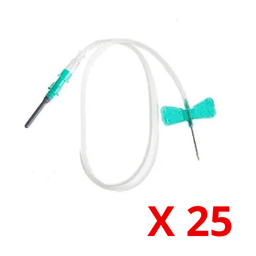 Scalp 19g (coleta A Vacuo) C/disp. De Segurança Kit 25un 1