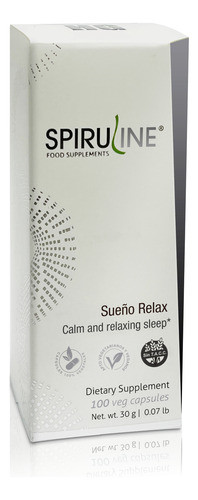 Hg Spiruline- Sueño Relax X100 Cap 0