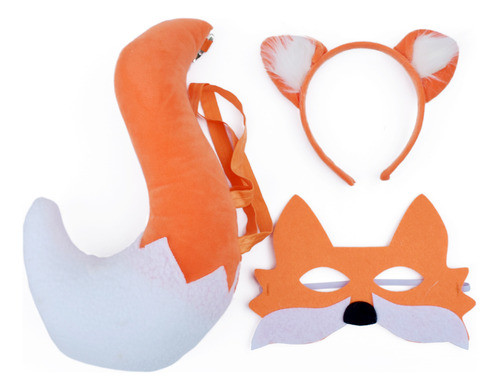 Vestido De Raposa À Fantasia De Halloween 0