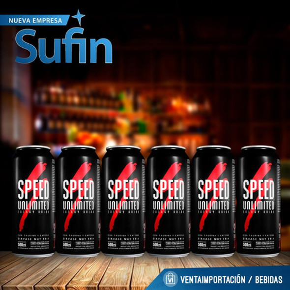 Speed Xl Energy Drink Energizante 500ml X6 - Sufin 1 Speed Xl Energy Drink Energizante 500ml X6 - Sufin 1