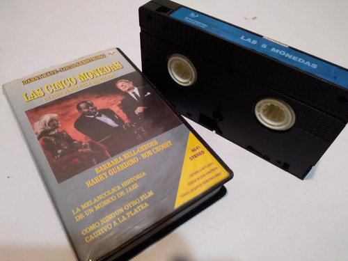 Vhs Filme Las Cinco Monedas C/louis Armstrong! Una Joya! 0