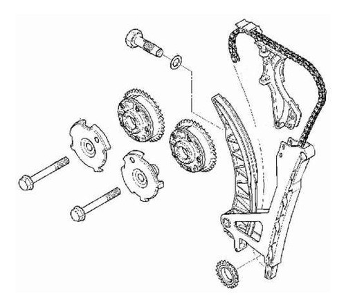 Kit De Distribucion Engranaje Rmt Bmw 120i E81 E87 2.0l 3035 1