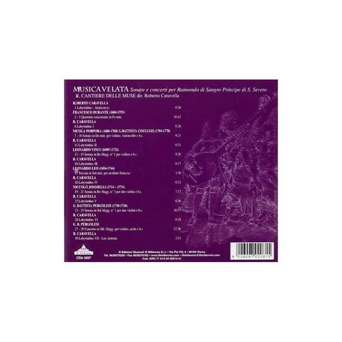 Caravella/durante/jommelli/il Cantiere Delle Musica Velata I 1