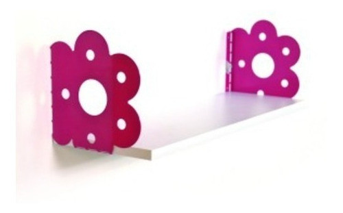 Estante Repisa Infantil Flor Fucsia (kit) 0