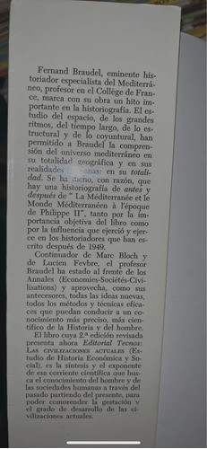 Fernand Braudel.historia Económica Y Social 2da Ed D 1969 1