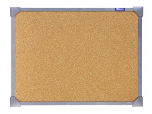 Pizarra De  Corcho 40 X 60cm  Borde Metálico 0