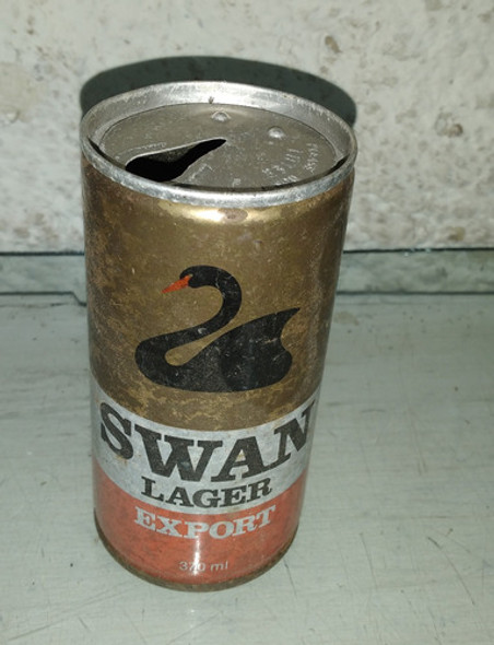 Antiguo Vintage Swan Cerveza Lata Chapa Envase Vacio 1