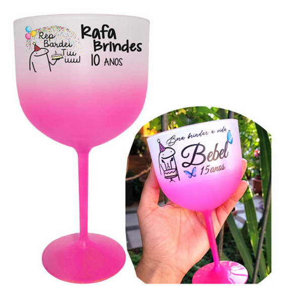 5 Taças De Gin Degradê Personalizado Promoção 0 5 Taças De Gin Degradê Personalizado Promoção 0