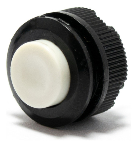 4 Pulsadores Retencion 18mm Orific 16mm 1a 250v Blanco 0