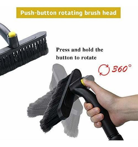 Cepillo Para Nieve Y Raspador De Hielo, Telescopico. 1