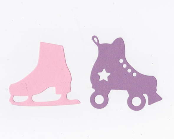 10 Patines, Formas Cartulina Goma Eva Decoracion Soy Luna 0