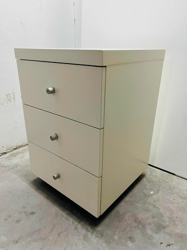 Cajonera Medera Laqueada Blanca Droll 1