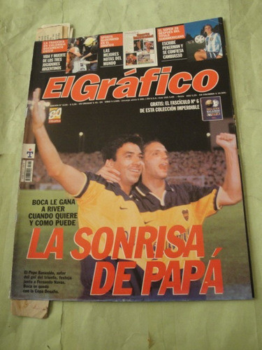 El Grafico 4139  Boca River Futbol Americano Scioli Rodman 0