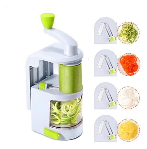 Cortadora Manual De Verduras Vertical, Espiralizador Resist. 0
