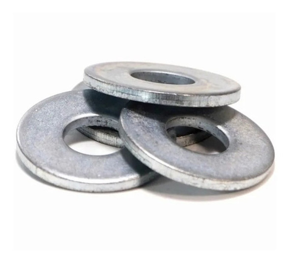 Arandelas Planas 1/4  Zincadas Oferta Caja X 200 Unidades 0