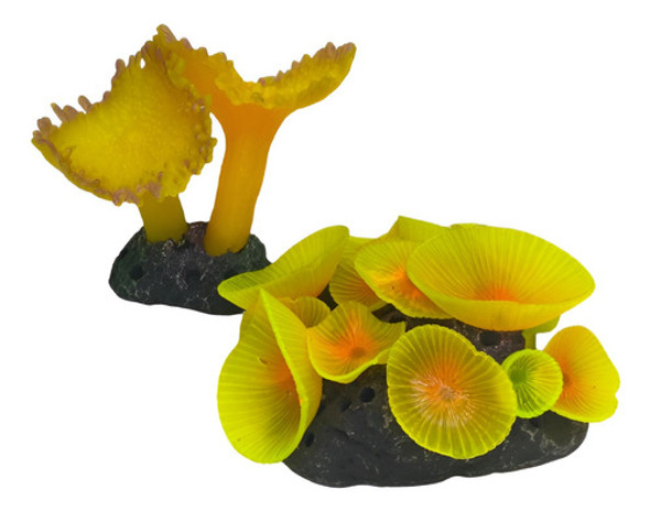 Conjunto De 2 Plantas De Silicona Para Acuarios 0 Conjunto De 2 Plantas De Silicona Para Acuarios 0
