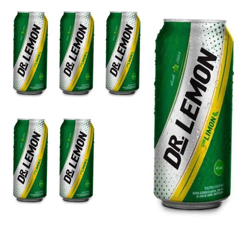 Dr. Lemon Limon 473 Ml Sin Tacc X 6 Latas. Quirino Bebidas 0