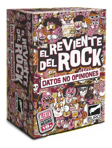 Juego De Mesa Datos No Opiniones: El Reviente Del Rock 0