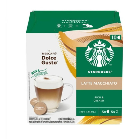 Starbucks Latte Macchiato En Capsulas Para Dolce Gusto 1