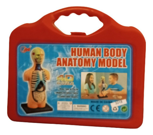 Valija Doctor Cuerpo Humano Para Armar Didactico 0