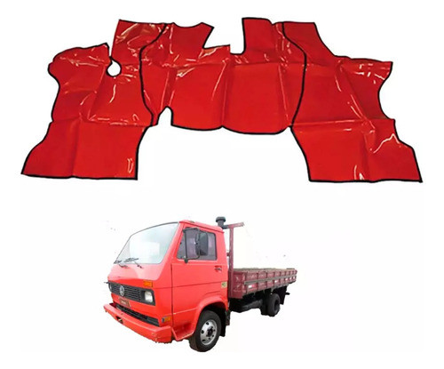 Tapete Vinil Vermelho Vw 690 790 7110s 790s Ate 1991 0