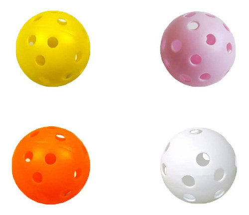 Alitaver 20 Pelotas Práctica Golf Colores 1,7 Pulgadas, Aire 0