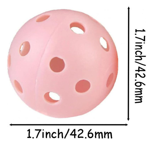 Alitaver 20 Pelotas Práctica Golf Colores 1,7 Pulgadas, Aire 1