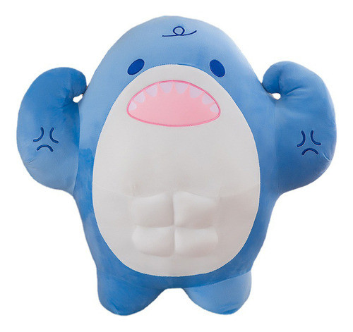 Travesseiro De Pelúcia Doll Muscle Toy Marine Animal Hug Bri 0