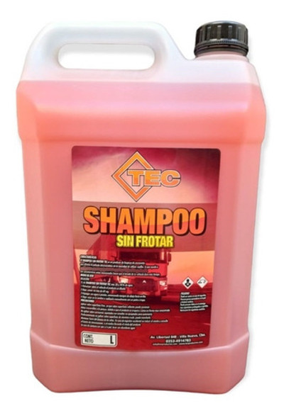 Shampoo Sin Frotar 5l + Abrillan De Aluminio 5l Tec Lavadero 1