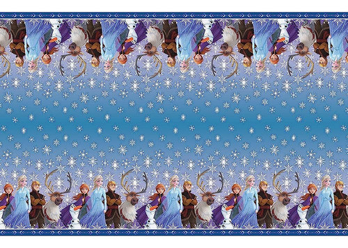 Cubierta De Mesa De Plástico Rectangular Única Disney Frozen 0