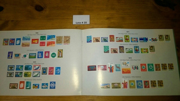 Estampillas Catalogo Naciones Unidas 1