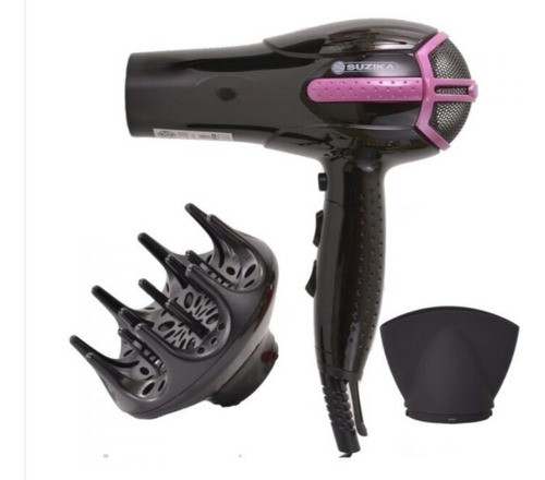 Secador De Pelo Profesional 2200w Suzika Turbo Difusor $om 0