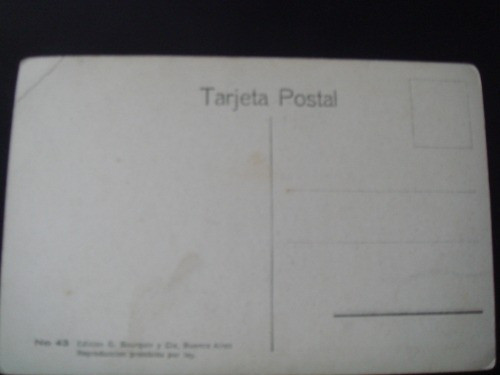 Postal Buenos Aires Monumento Al General San Martin 1