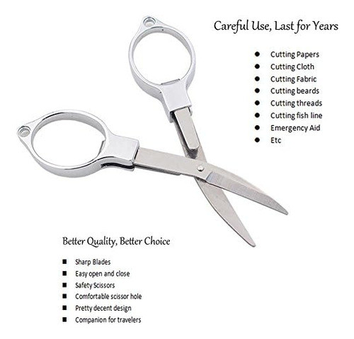 Liangery Pequena Tesoura Dobrável Mini Tesoura Portátil De A 1