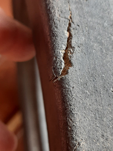 Pneu De Carrinho De Mão Maciço Com Avarias! Ler A Descrição! 1