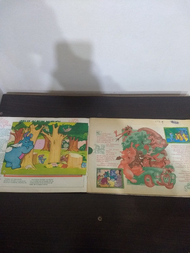 Álbum Wuzzles Cromy 108 Figuritas Pegadas Ositos 1