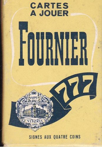 Naipes De Pocker 777 - Naipes Fournier 0