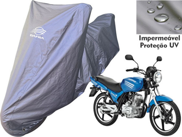 Capa De Tecido Alta Tecnologia Impermeável Moto Dafra Speed 0