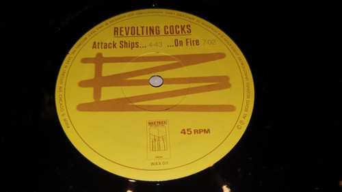 Revolting Cocks No Devotion Vinilo Maxi Usa 1986 Rareza 1