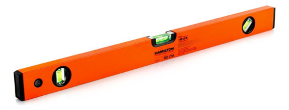 Nivel De Mano De Aluminio 60cm Imantado 3 Got Hamilton Ns600 0