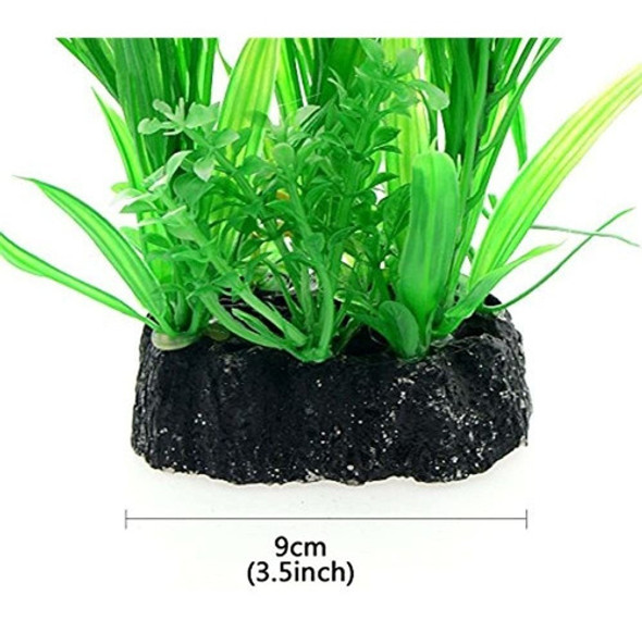 Saim Aquarium Landscaping Plastico Artificial Planta De Agu 1
