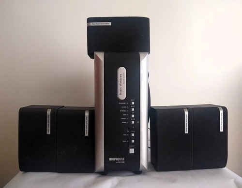 Home Theater Parlante Top House A-5015m 5.1 Canales Pc Tv 0