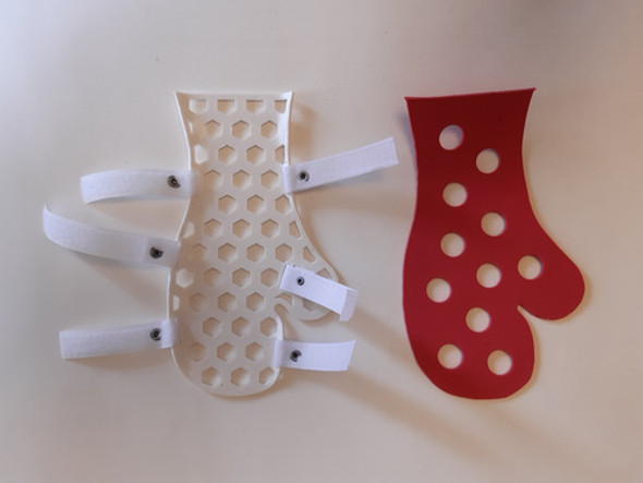 Ferula Plastica 3d Stop Para Mano 1 Ferula Plastica 3d Stop Para Mano 1