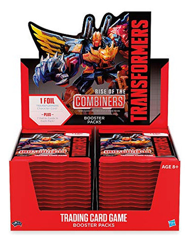 Transformers Tcg Booster Box Serie 2: Aumento De Los Combina 0