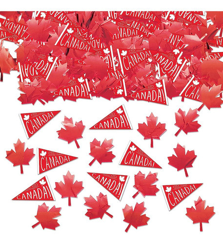 Mezcla De Confeti Canadian Pride | 1/2 Onza | 1 Paquete 0
