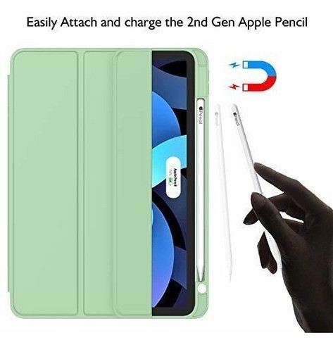 Funda Para iPad Air 5th Gen 10.9 PuLG 2022 Zryxal Verde Matc 1