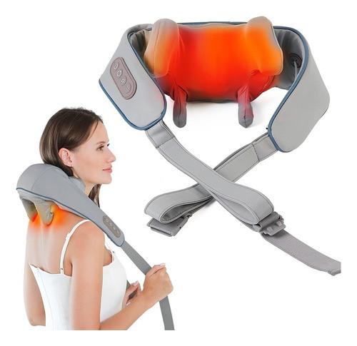 Aparelho Massagem Pescoço Ombros Terapêutica C/ Usb 26w 0