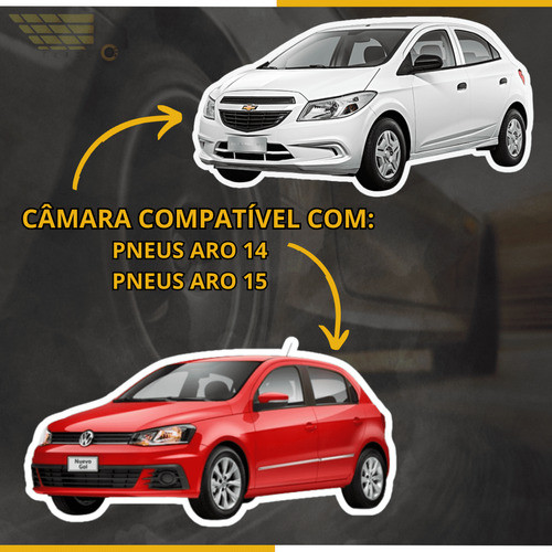 Câmara De Ar Aro 14/15 Para Carro Alta Qualidade Resistente 1