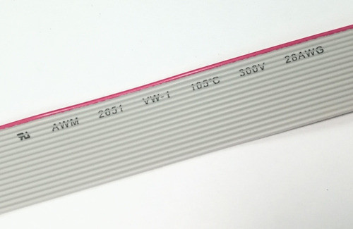 Cable Plano 16 Conductores X Metro C/conectores Idc16 X2 0