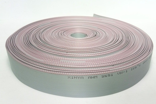 Cable Plano 16 Conductores X Metro C/conectores Idc16 X2 1